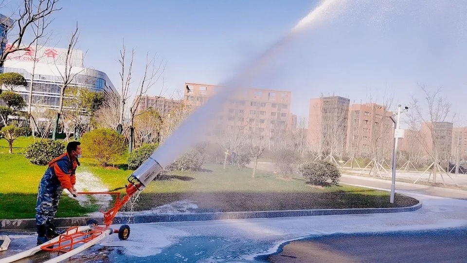 【新品发布】推车式中倍数泡沫发生器，石化危化火灾的克星