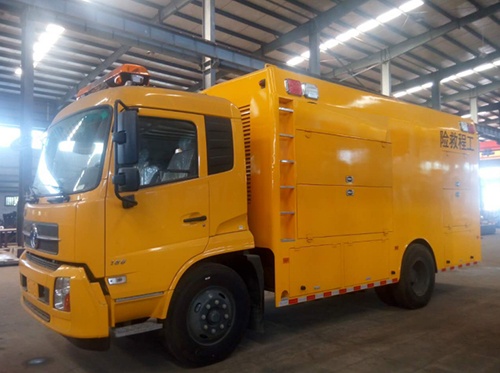 大流量应急抢险排水泵车1500m&sup3;/h