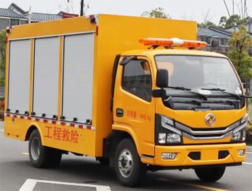 大流量应急抢险排水泵车500m&sup3;/h