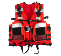 激流救生衣（150N 配口哨+牛尾绳+D型环+快脱带+救援刀）