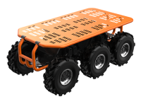 6X6差速轮式机器人底盘